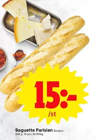 Bonjour - Baguette Parisien