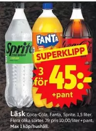 Sprite - Coca-Cola, Fanta,