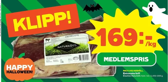 Naturkött - ENTRECOTE