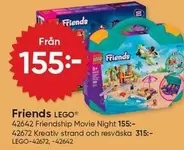LEGO - Friendship Movie Night, Kreativ strand och resväska