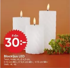 Twist - Blockljus LED