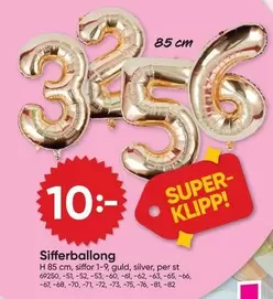 Sifferballong