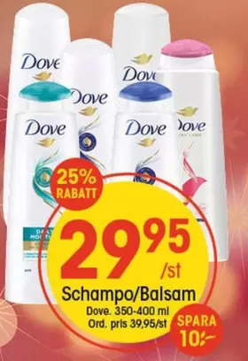 Dove - Schampo/Balsam