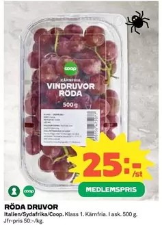 Coop - RÖDA DRUVOR
