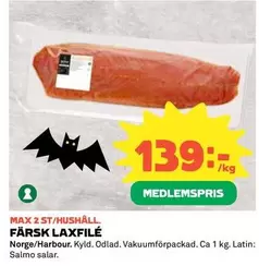 FÄRSK LAXFILÉ