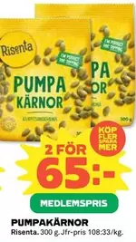 Risenta - PUMPAKÄRNOR