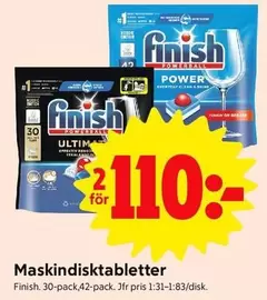 Finish - Maskindisktabletter