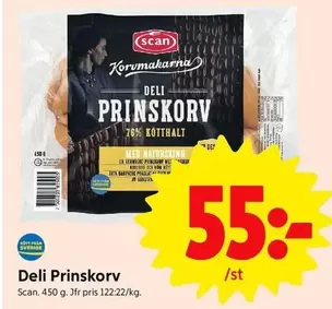 Scan - Prinskorv