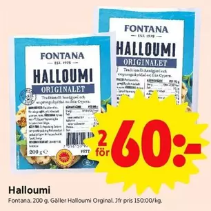 Fontana - Halloumi