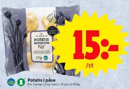 Potatis i påse