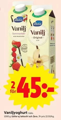 valio - Vaniljyoghurt