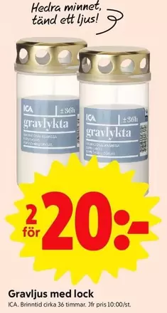 Gravljus med lock