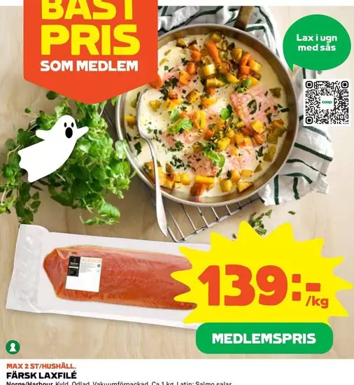 Coop - FÄRSK LAXFILE