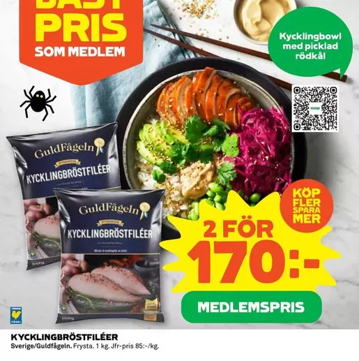 Guldfågeln - KYCKLINGBRÖSTFILÉER