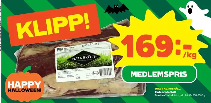 Naturkött - ENTRECOTE