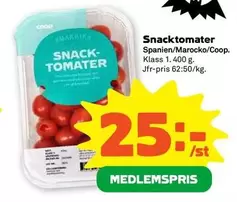 Coop - Snacktomater