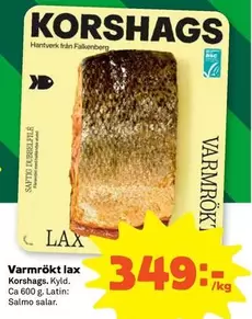 Korshags - Varmrökt lax