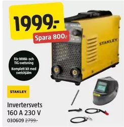 Stanley - Invertersvets 160 A 230 V