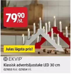 Klassisk adventsljusstake LED 30 cm