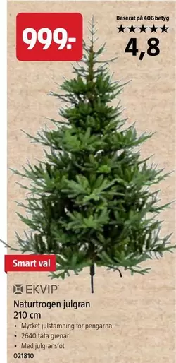 Smart - Naturtrogen julgran