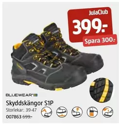 Bluewear - Skyddskängor S1P