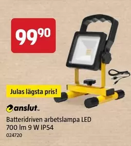 Batteridriven arbetslampa LED