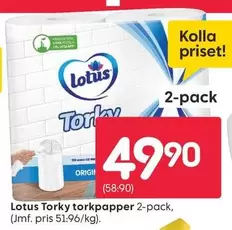 Torky torkpapper 2-pack