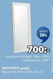 SKOTTERUP spegel
