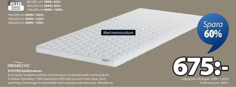 KIRSTEN bäddmadrass