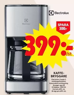Electrolux - KAFFE-BRYGGARE