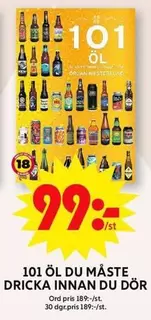 101 ÖL DU MÅSTE DRICKA INNAN DU DÖR