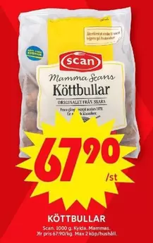Scan - Köttbullar