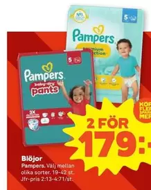 Pampers - Blöjor