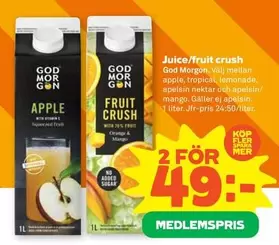 God Morgon - Juice/fruit crush