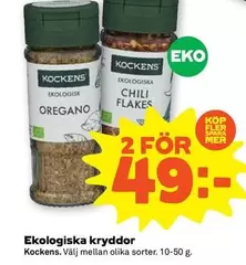 Kockens - Ekologiska kryddor
