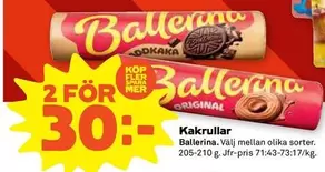 ballerina - Kakrullar