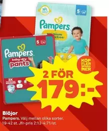 Pampers - Blöjor