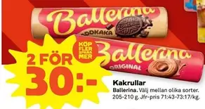 ballerina - Kakrullar