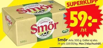 Arla - Smör
