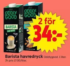 Barista havredryck