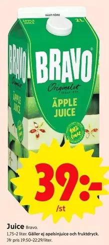Bravo - Apple Juice