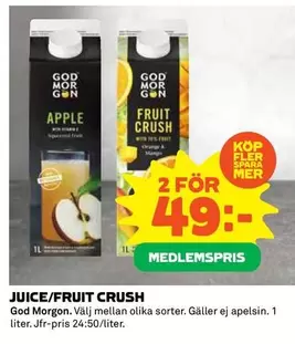 God Morgon - JUICE/FRUIT CRUSH