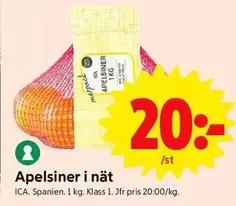 Apelsiner i nät
