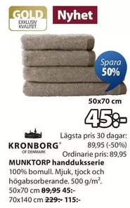 MUNKTORP handduksserie