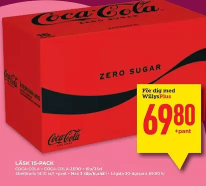 coca-cola - LÄSK 15-PACK