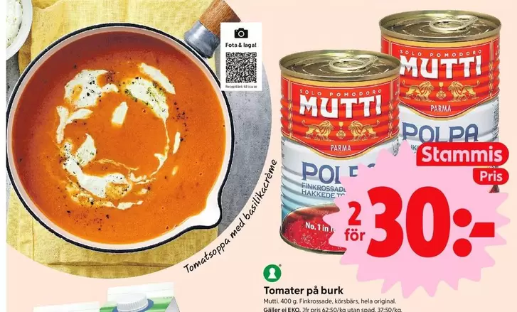 Mutti - Tomater på burk