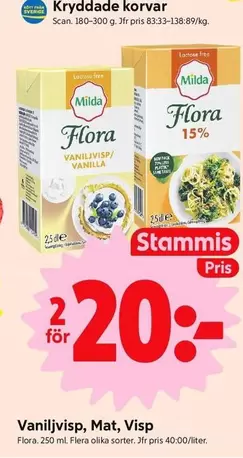 Scan - Vaniljvisp, Mat, Visp