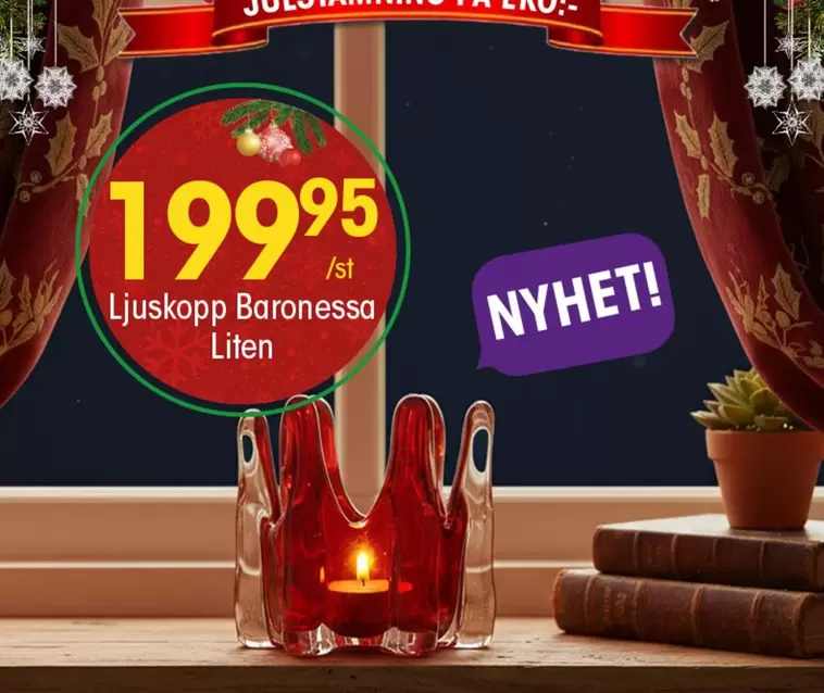 Ljuskopp Baronessa Liten