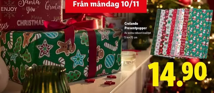 Extra - Presentpapper