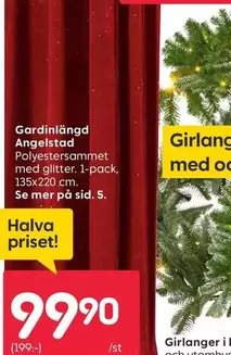 Mer - Gardinlängd Angelstad